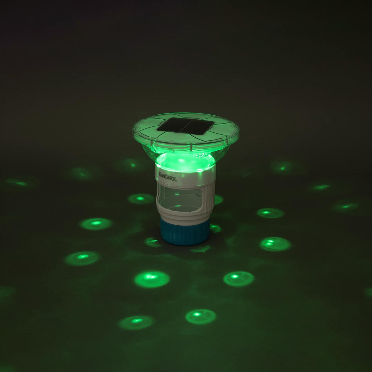 Flytande solarlampa Vit Ø 7,6 cm PC och ABS