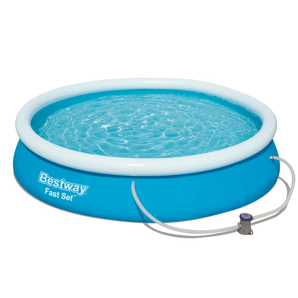 Trädgårdspool Fast Set 366x76 cm 57274