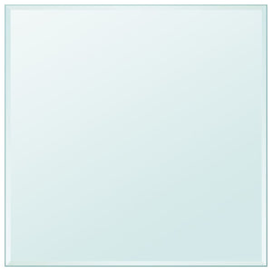 Bordsskiva härdat glas 800x800 mm kvadratisk