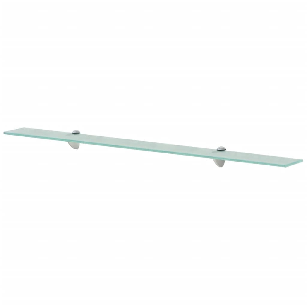 Svävande hylla av glas 100x20 cm 8 mm