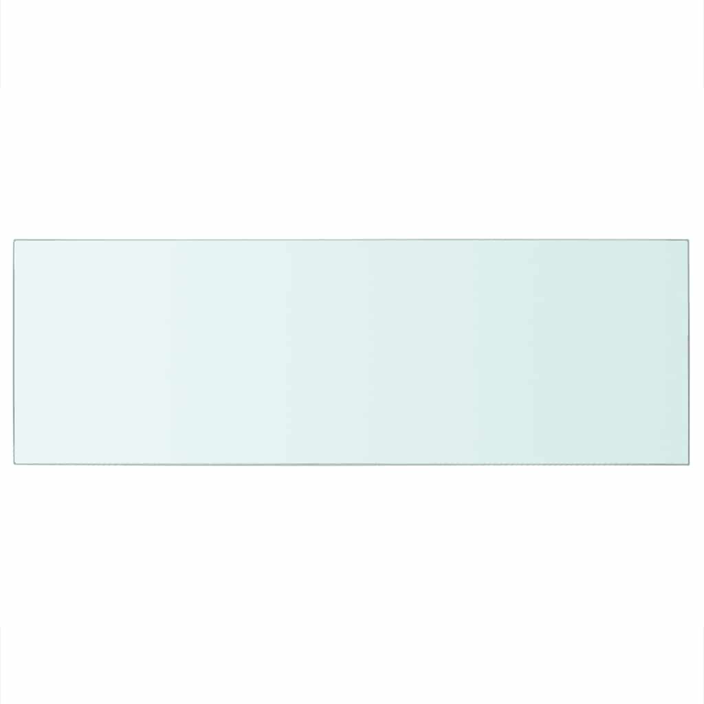 Hyllplan glas genomskinlig 70x25 cm