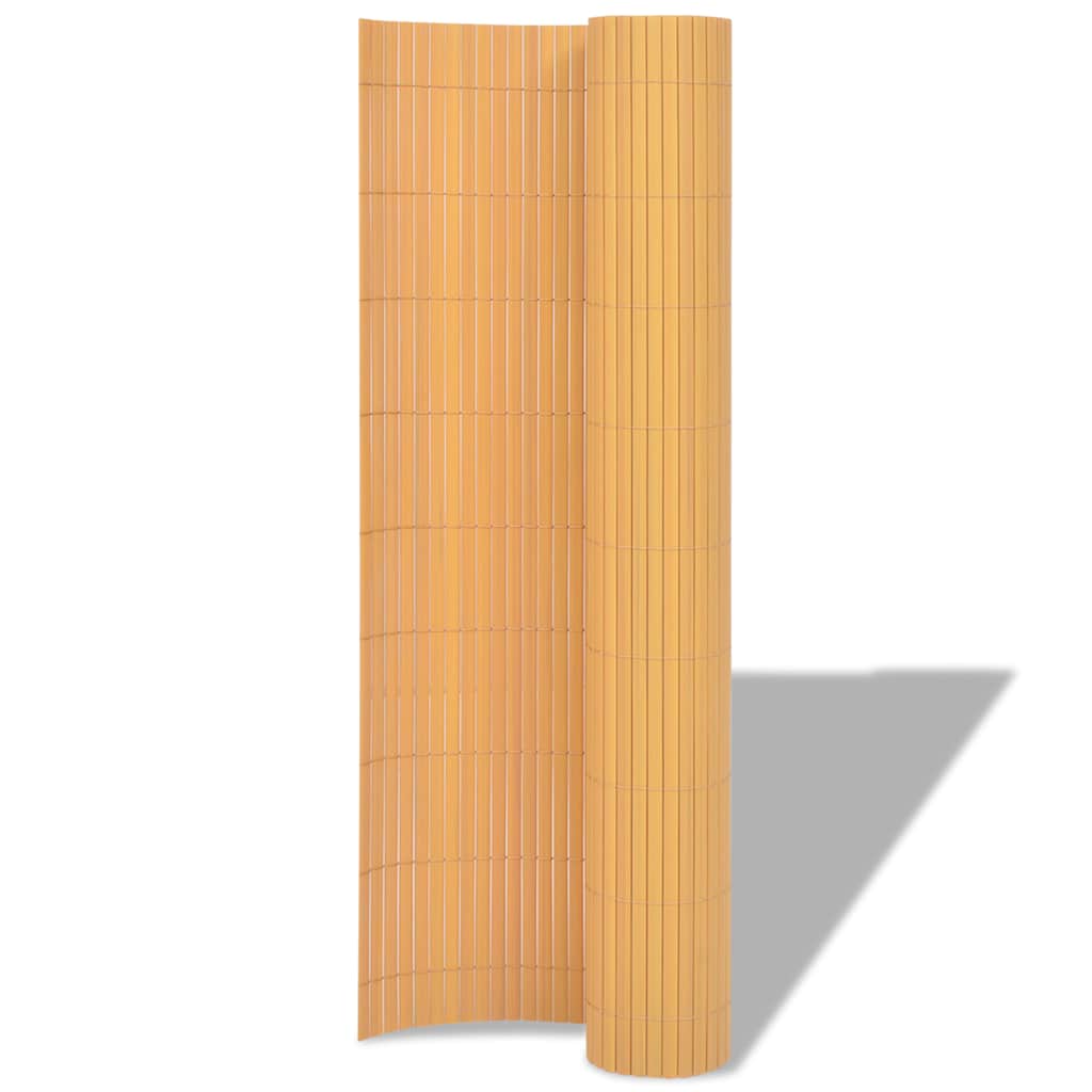 Trädgårdsstängsel Gul 150 x 500 cm PVC