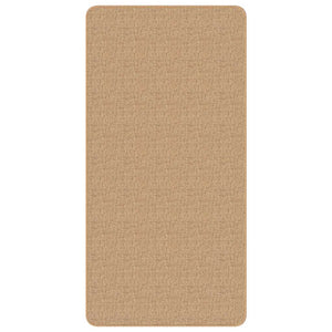 Jutematta med latexundersida 80x160 cm naturlig