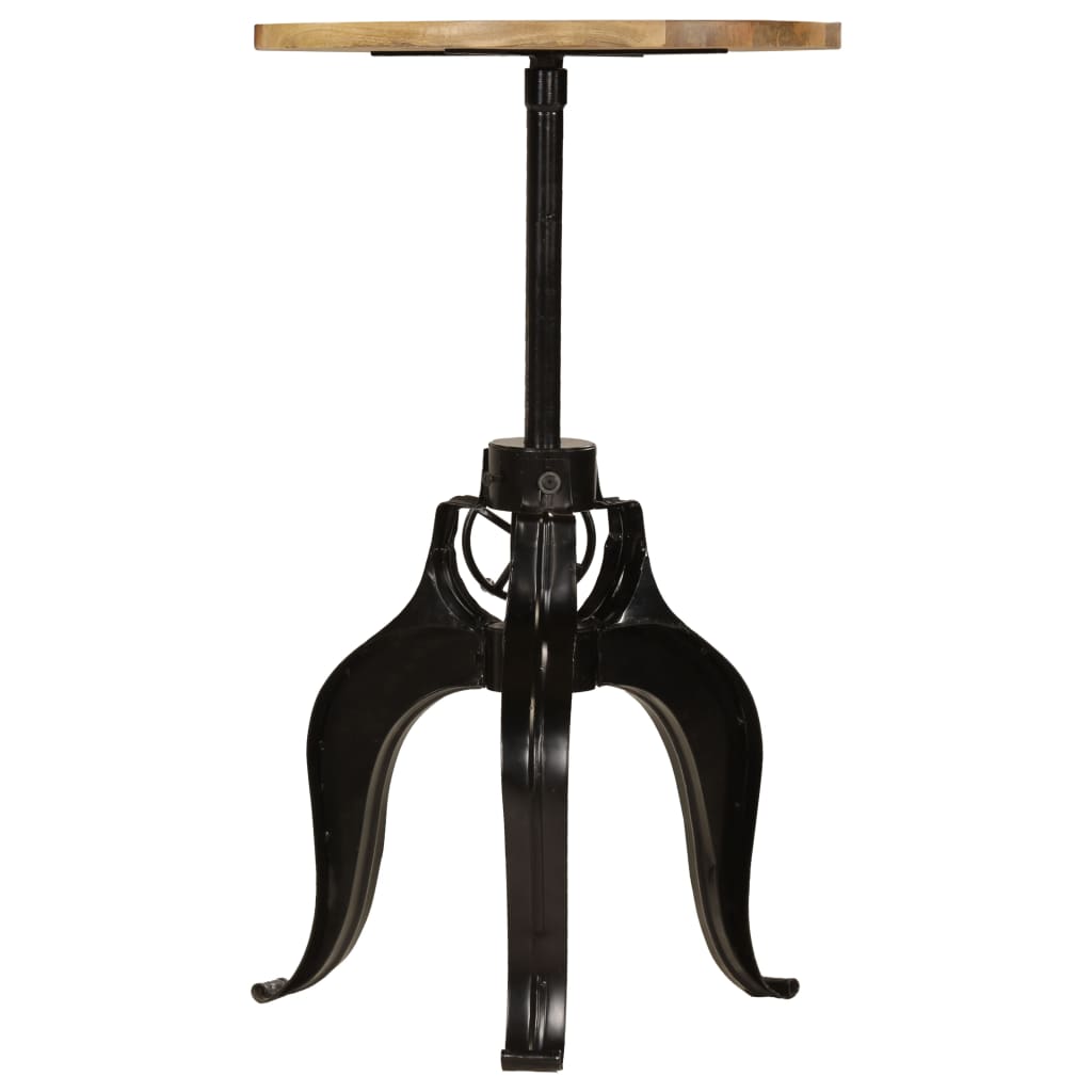 Barbord massivt mangoträ 60x(76-110) cm