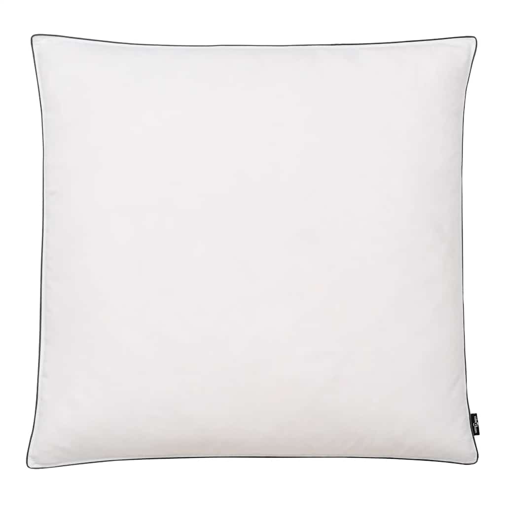 Kuddar 2 st dun-/fjäderstoppning tung 80x80 cm vit