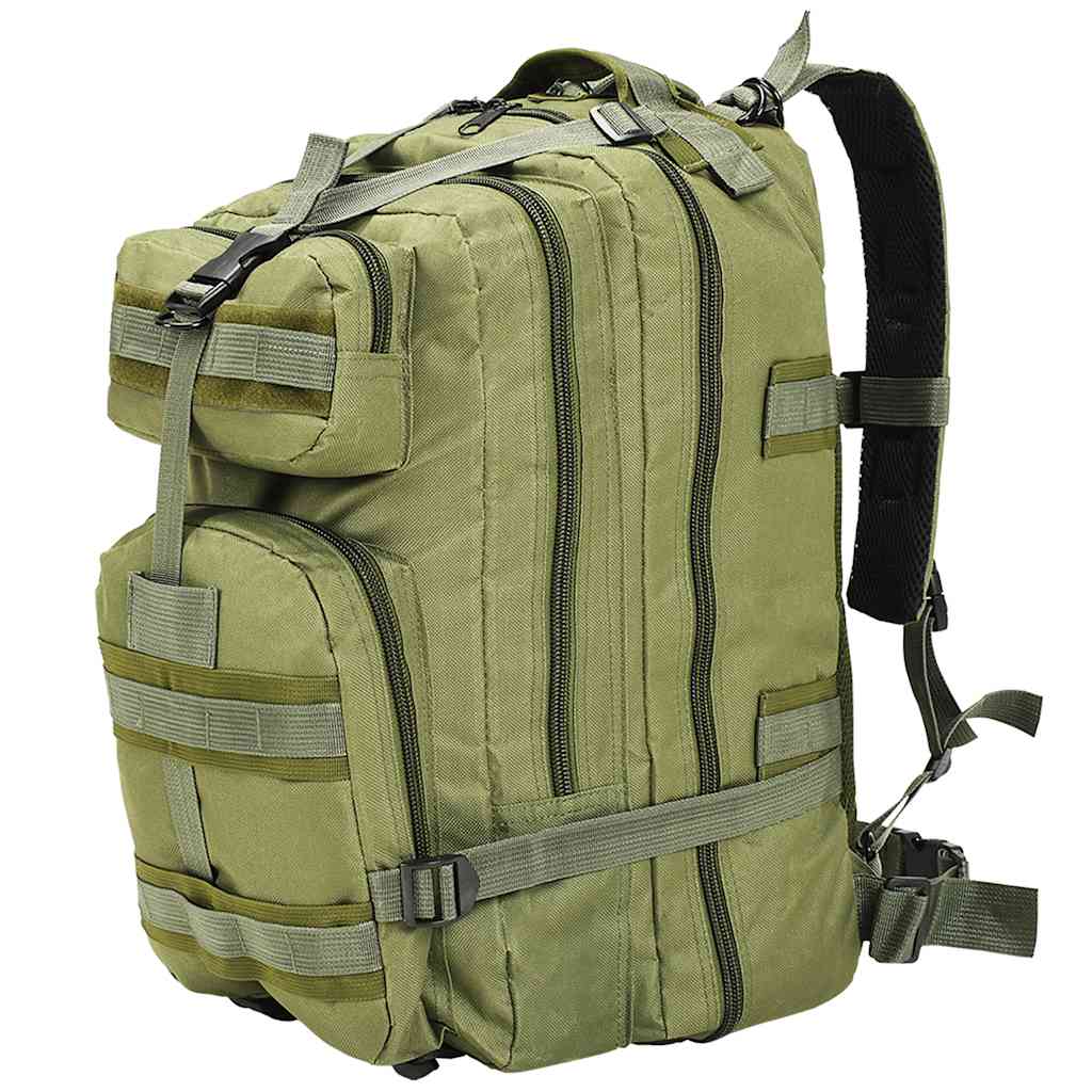 Arméryggsäck 50 L olivgrön