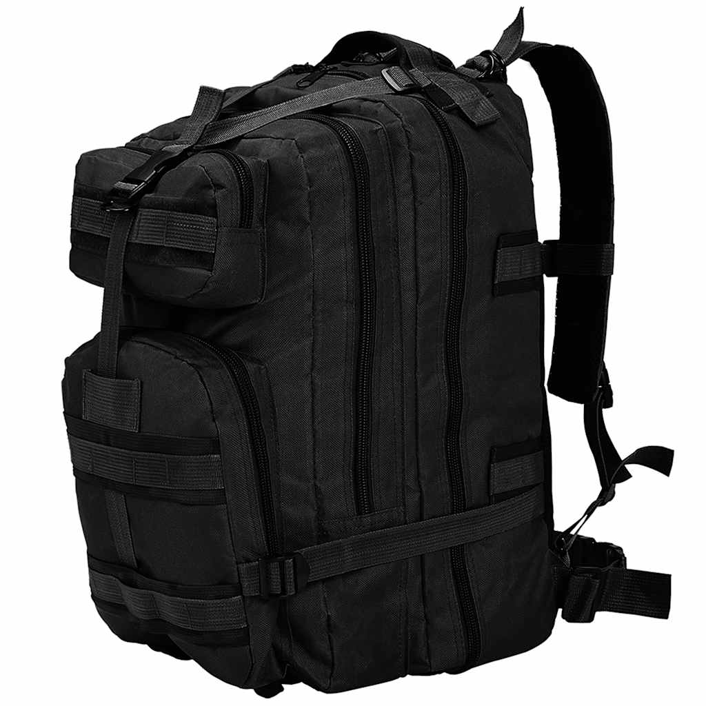 Arméryggsäck 50 L svart