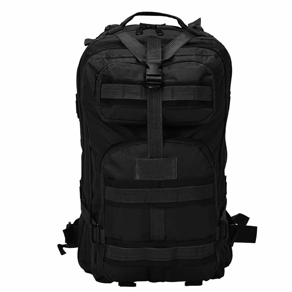 Arméryggsäck 50 L svart