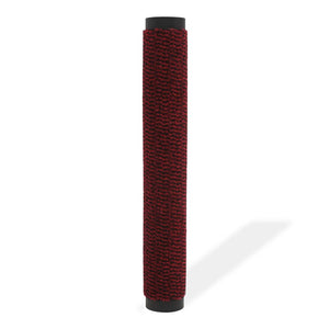 Dörrmatta rektangulär tuftad röd 60x90 cm