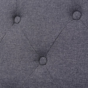 Soffgrupp 2 delar tyg grå