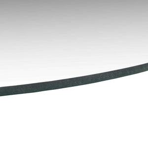 Väggspegel rund 60 cm glas