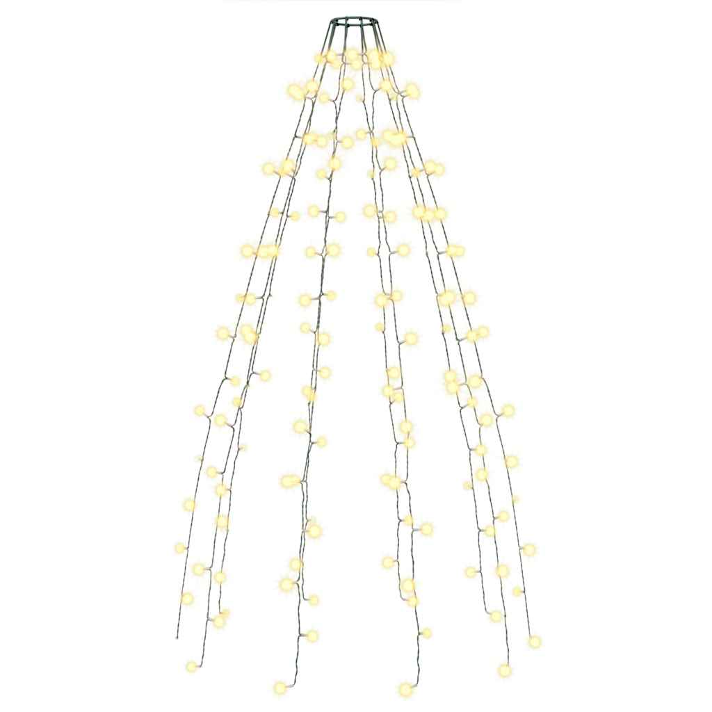 Ljusnät för julgran 150 LED 150 cm