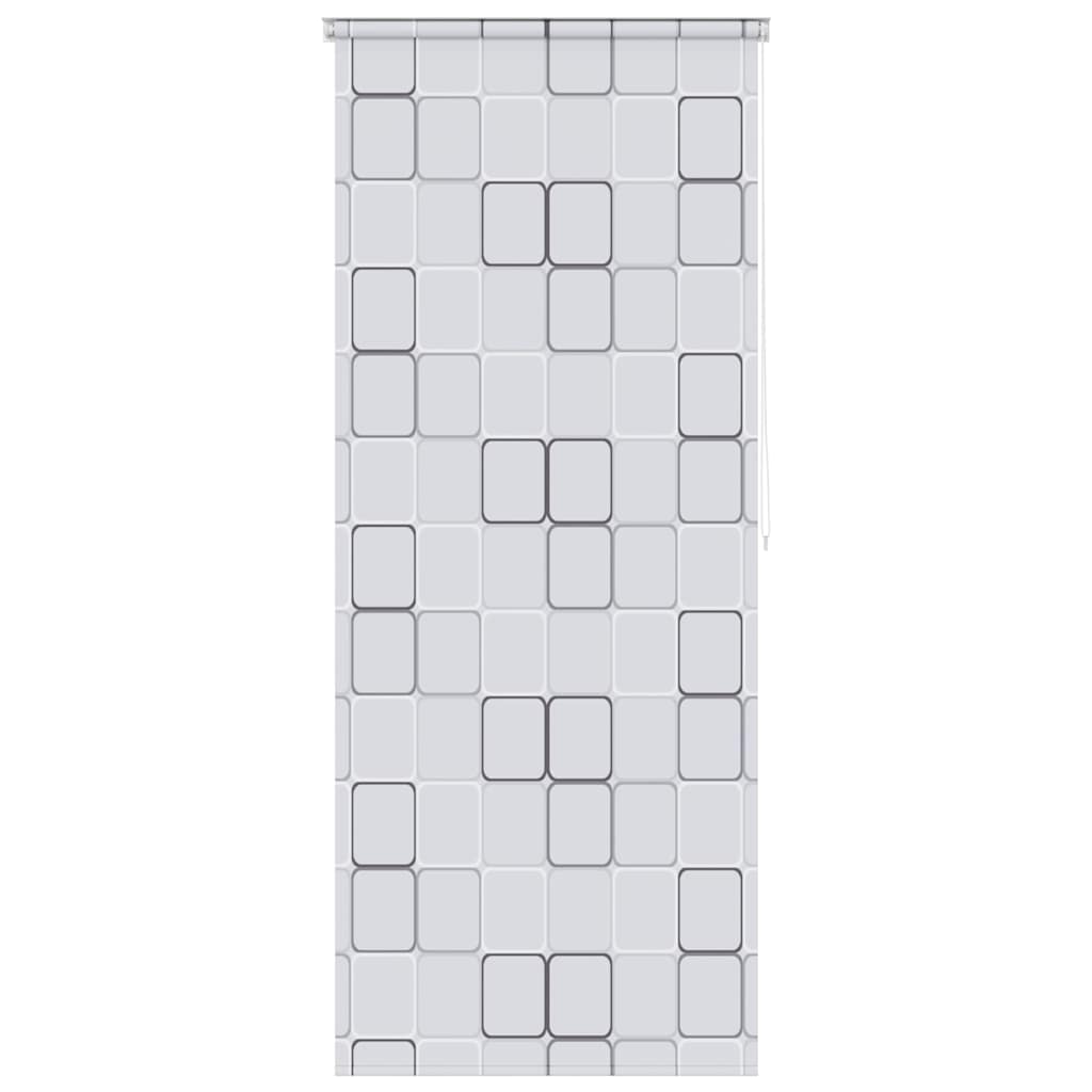 Rullgardin för dusch 100x240 cm fyrkant