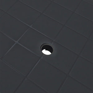 Caféset 3 delar plast antracit