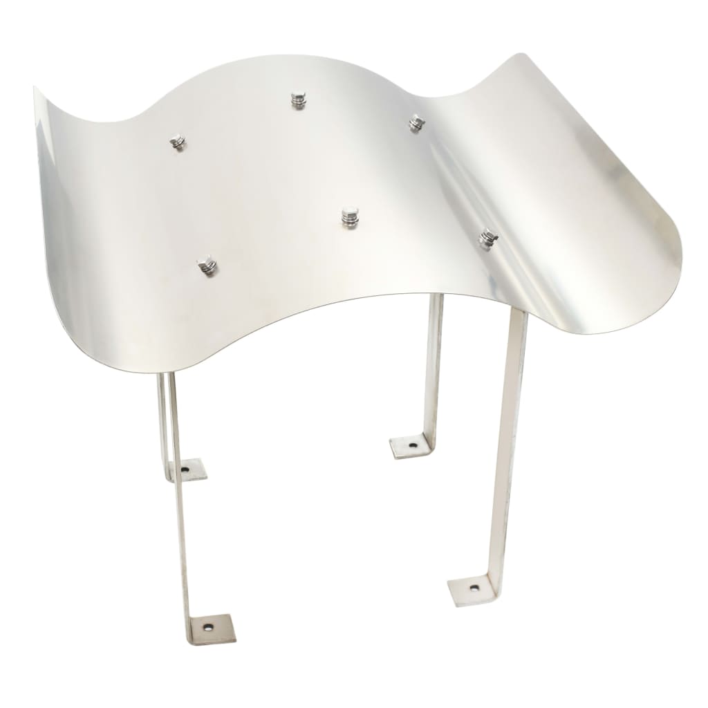 Skorstenshuv rostfritt stål 60 x 80 x 39 cm