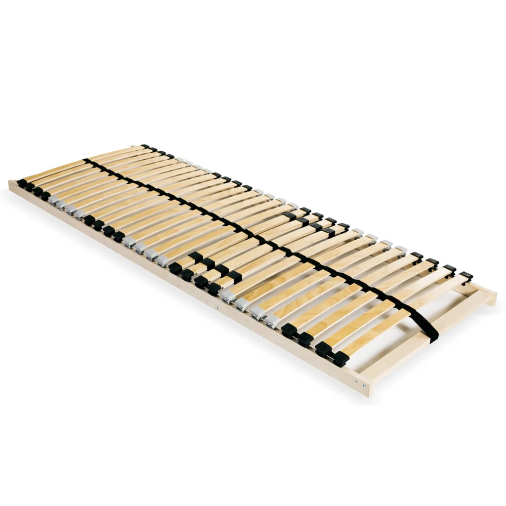 Ribbotten utan madrass med 28 ribbor 7 zoner 80x200 cm