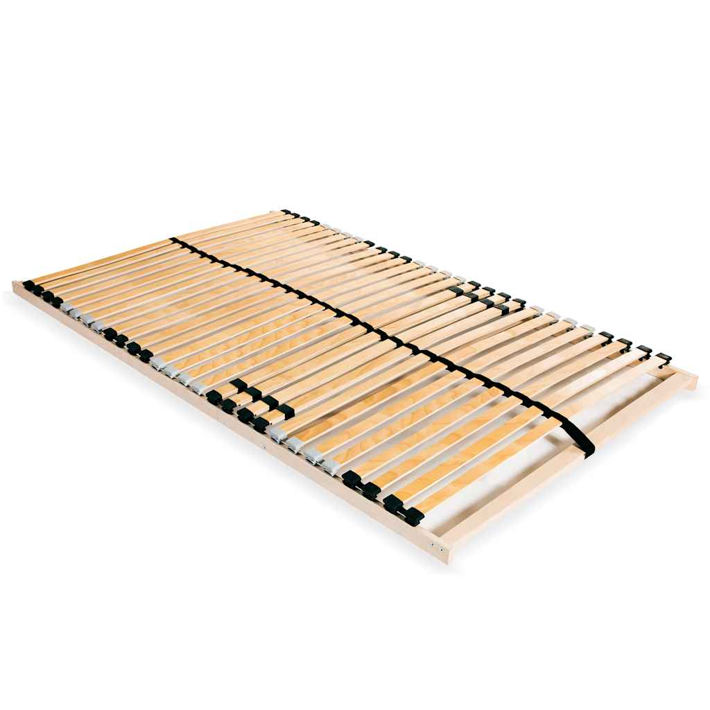 Ribbotten utan madrass med 28 ribbor 7 zoner 100x200 cm