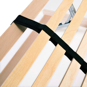 Ribbotten utan madrass med 28 ribbor 7 zoner 100x200 cm