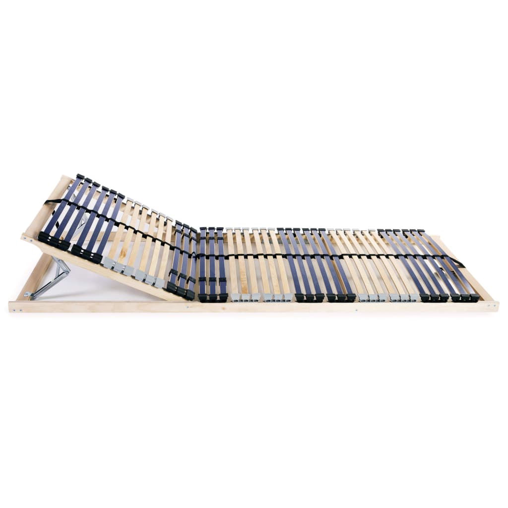 Ribbotten utan madrass med 42 ribbor 7 zoner 70x200 cm