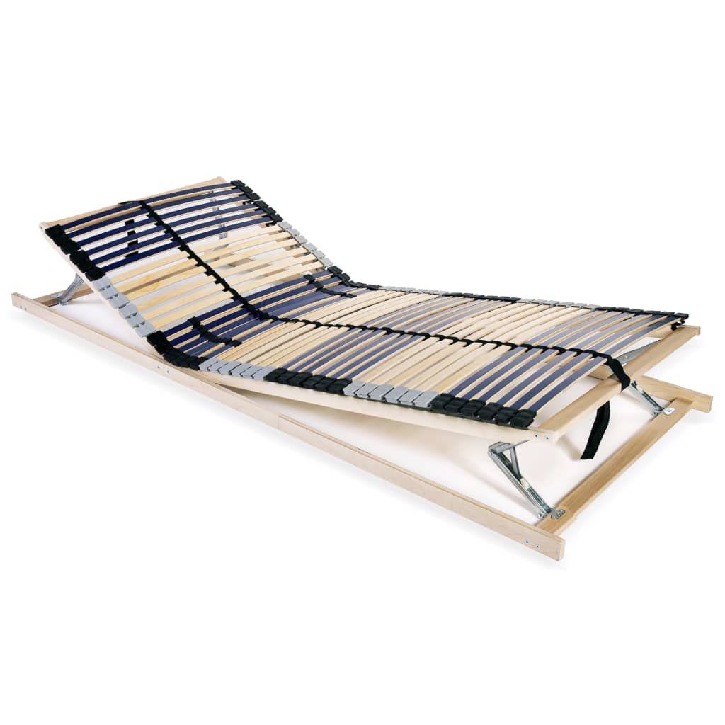 Ribbotten utan madrass med 42 ribbor 7 zoner 80x200 cm
