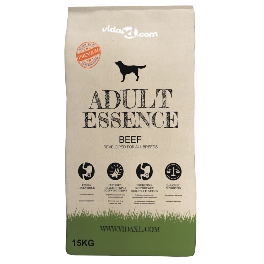 Premium hundmat torr Adult Essence Beef (2 x 15 kg)