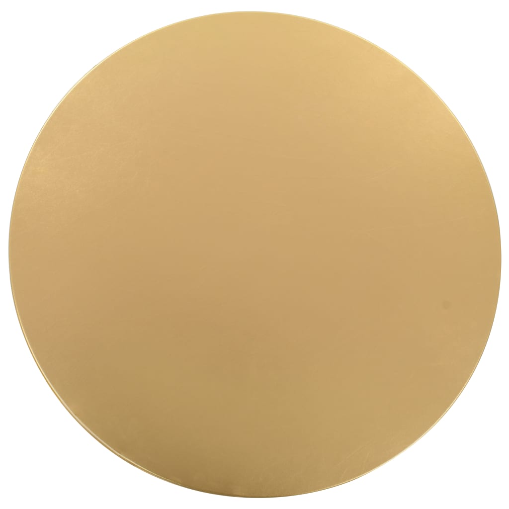 Bordsöverdrag 2 st stretch guld 80 cm