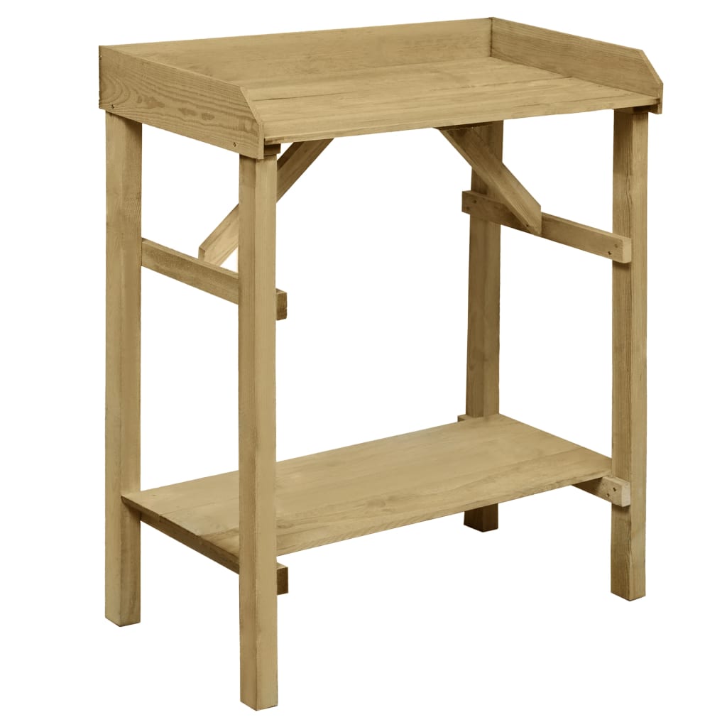Planteringsbord impregnerad furu 75x40x90 cm