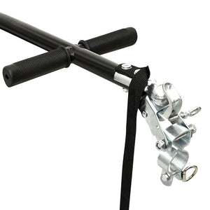 Cykelvagn/handkärra 155x60x83 cm stål svart