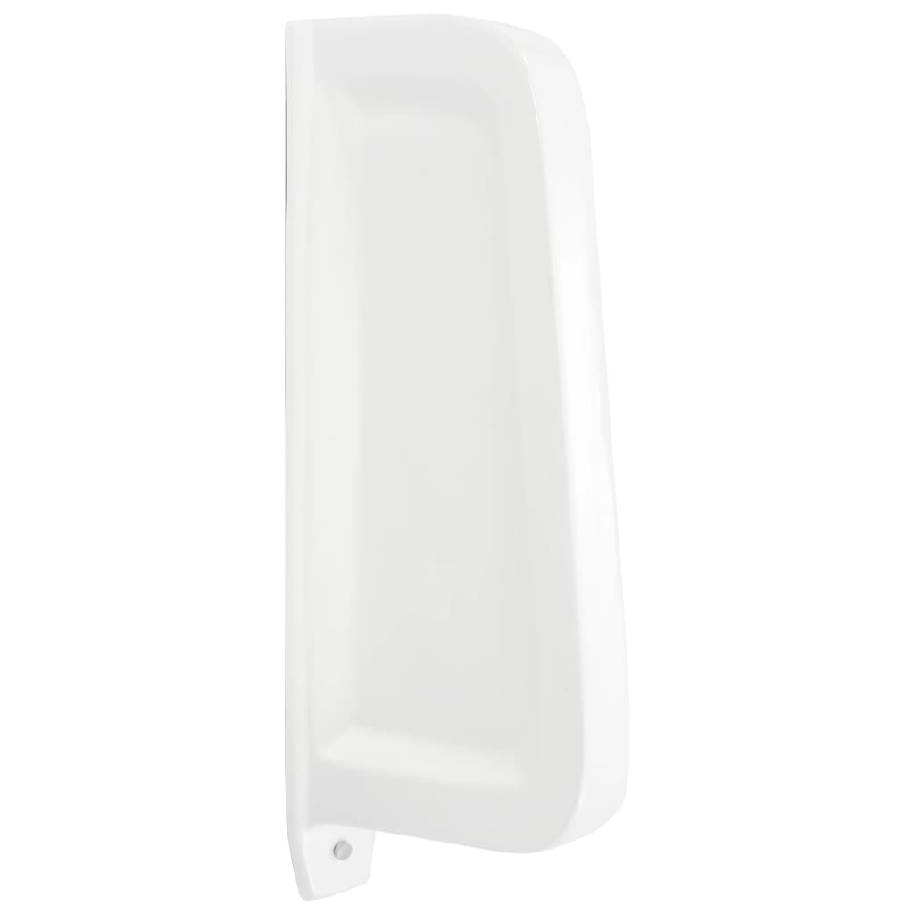 Skiljevägg för urinal keramik vit