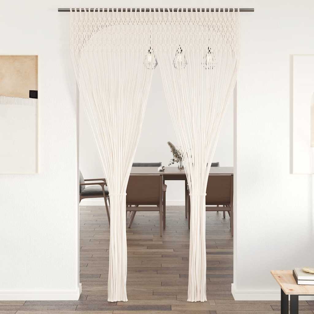 Gardin makramé 140x240 cm bomull