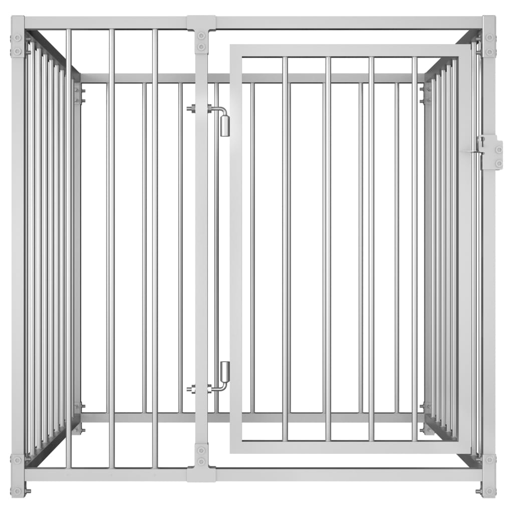Hundgård för utomhusbruk 100x100x100 cm