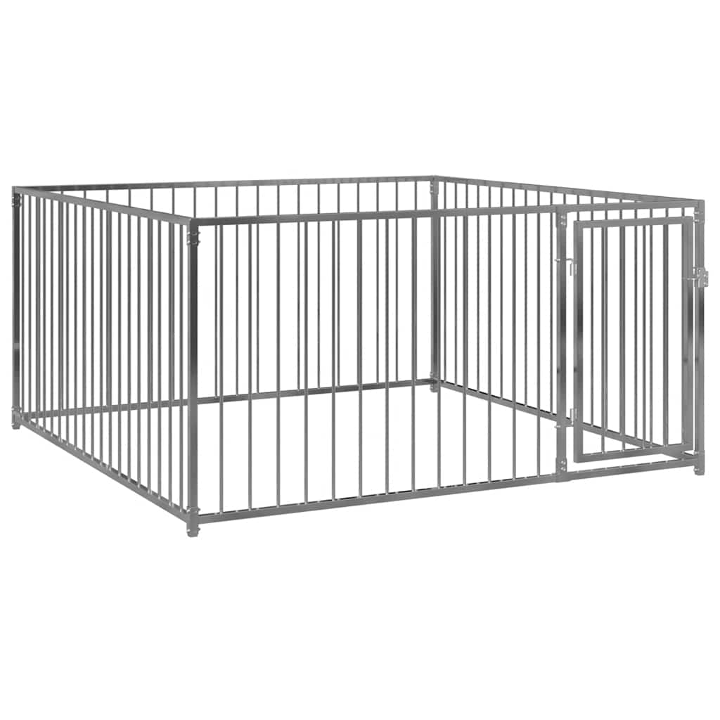 Hundgård för utomhusbruk 200x200x100 cm
