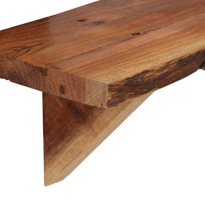 Vägghyllor 2 st 90x20x18 cm massivt akaciaträ