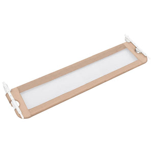 Sängskena för barn taupe 150x42 cm polyester