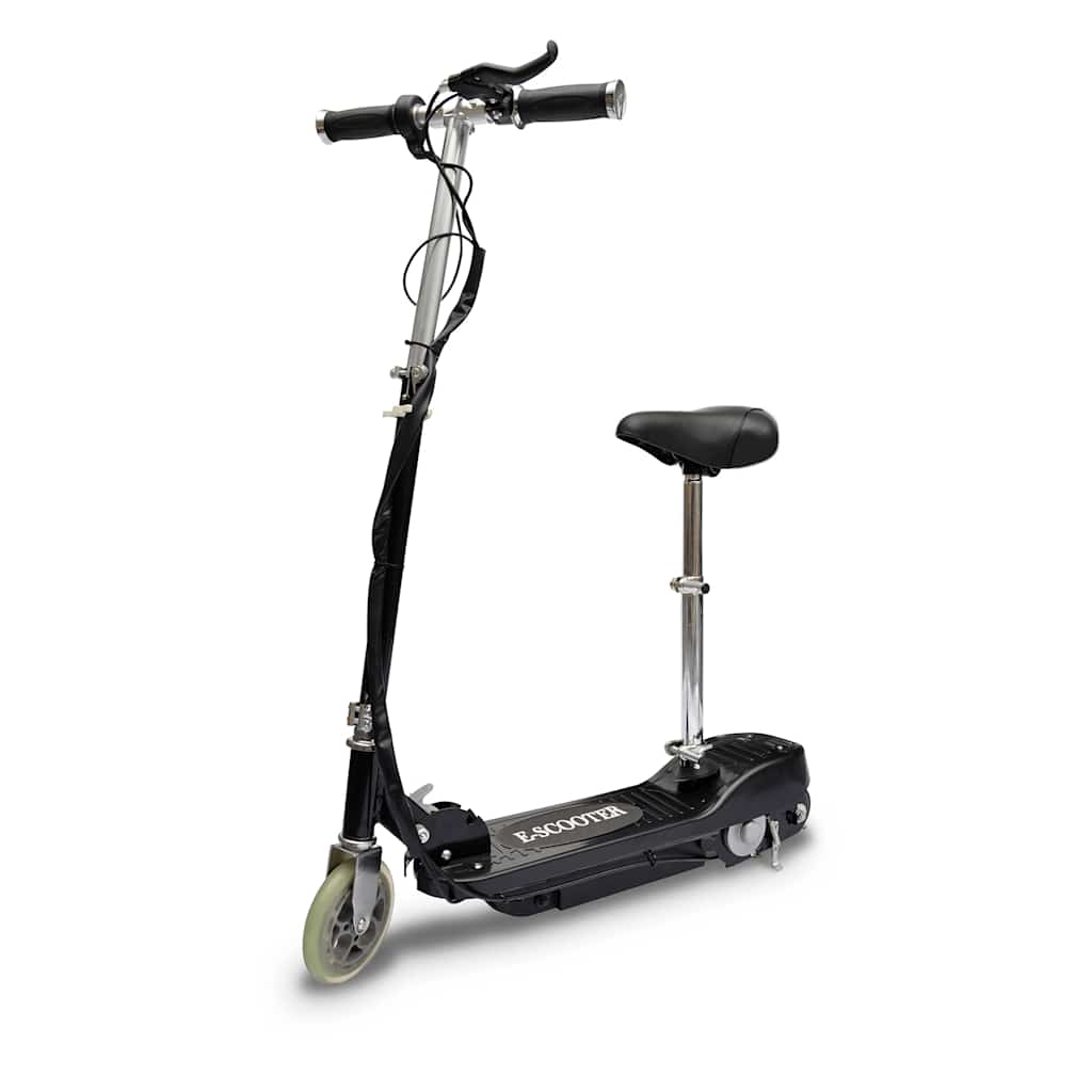Elektrisk sparkcykel med sadel 120 W svart