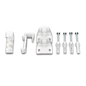 Rullgardin för mörkläggning 140 x 230 cm vit