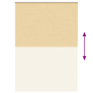 Rullgardin för mörkläggning 140 x 230 cm beige