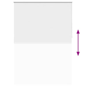 Rullgardin för mörkläggning 160 x 230 cm vit