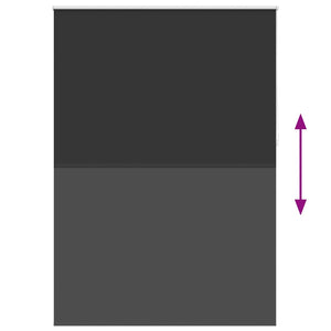 Rullgardin svart 160 x 230 cm mörkläggande