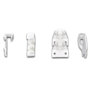 Rullgardin randig svart 80 x 150 cm transparent