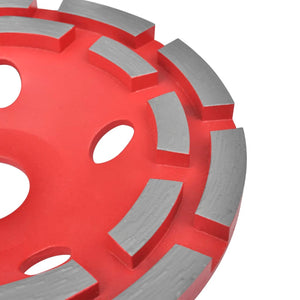 Diamantslipskiva med dubbla rader 180 mm