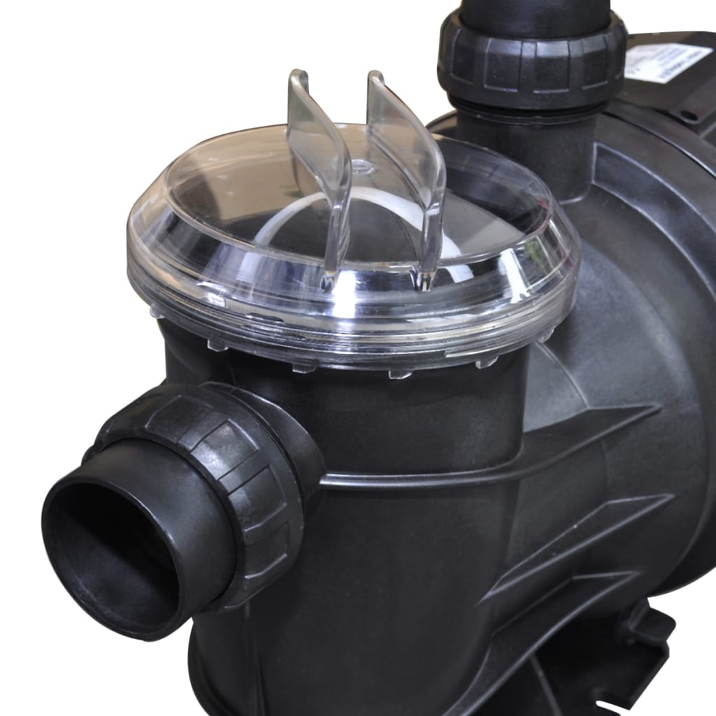 Poolpump elektrisk 1200 W blå