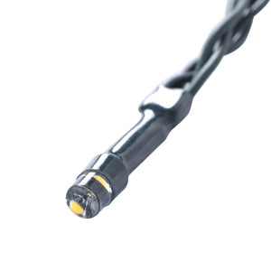 LED ljusslinga solpanel 3,8m 2-pack