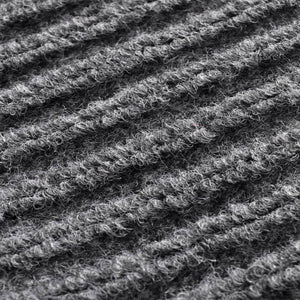 Dörrmatta grå 90 x 60 cm PVC