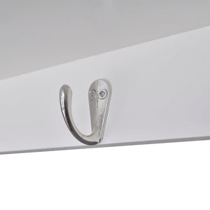 Kökshylla i trä vit