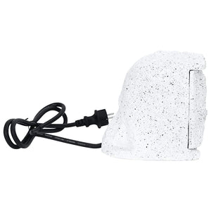 Stenformat trädgårdsuttag med timer