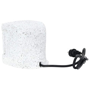 Stenformat trädgårdsuttag med timer