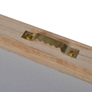 Uppsättning väggbonader på duk lönn 200 x 100 cm