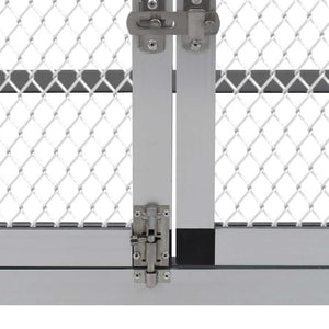 Hönshus i aluminium med uteplats och värprede aluminium