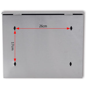 Brevlåda i rostfritt stål